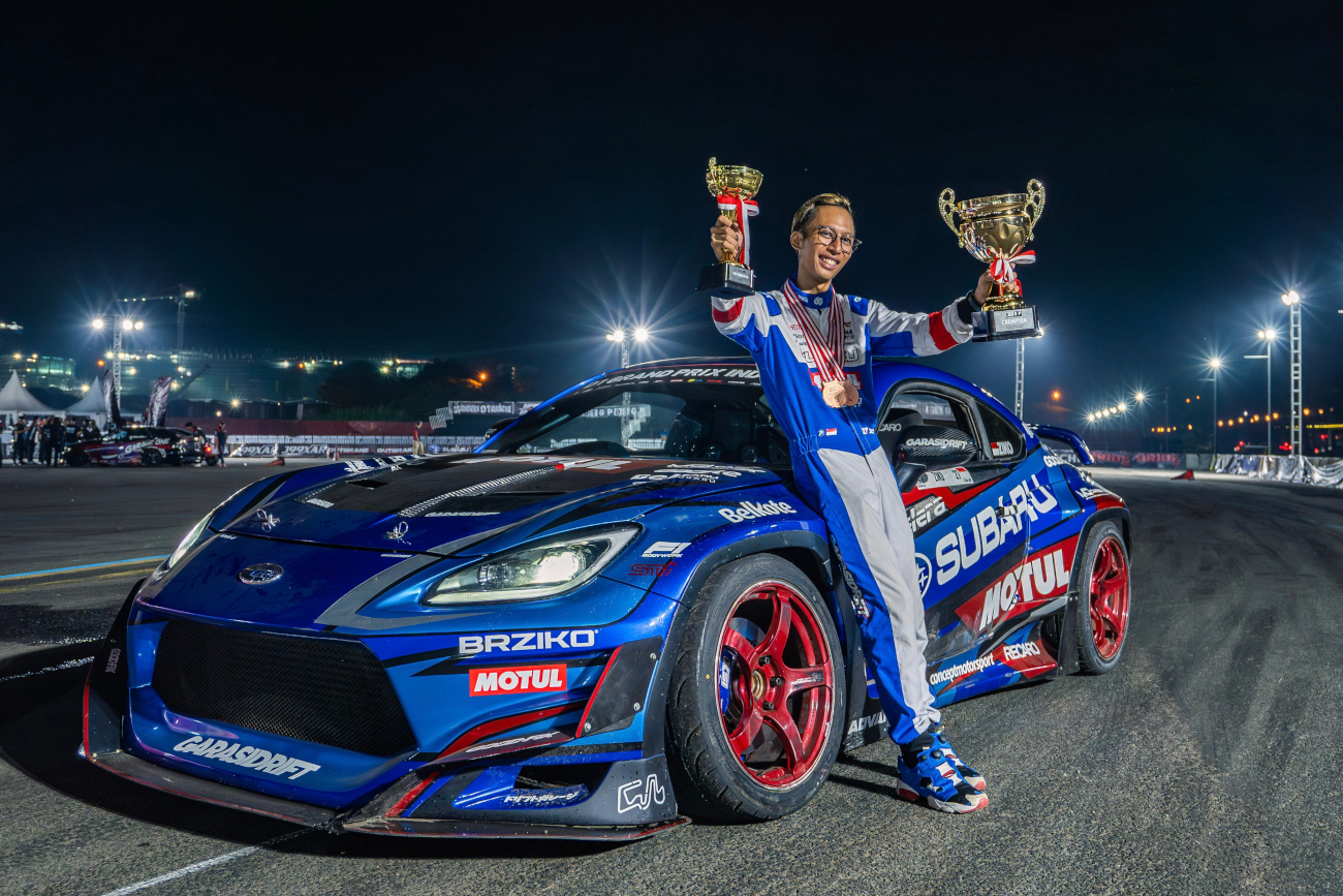 Drifter Subaru Garasi Drift Team Puncaki D1GP South East Asia 2024 Ziko bangga bisa mewakili drifter Indonesia menjadi Juara Umum D1GP South East Asia 2024