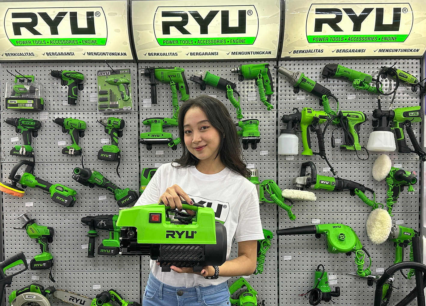 Ryu Powertools pajang beragam perkakas otomotif