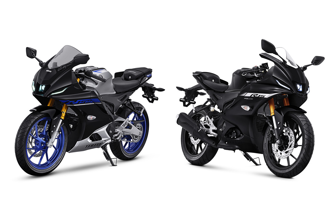 Warna baru di Yamaha R15 dan R15M bikin motor sport ini makin macho