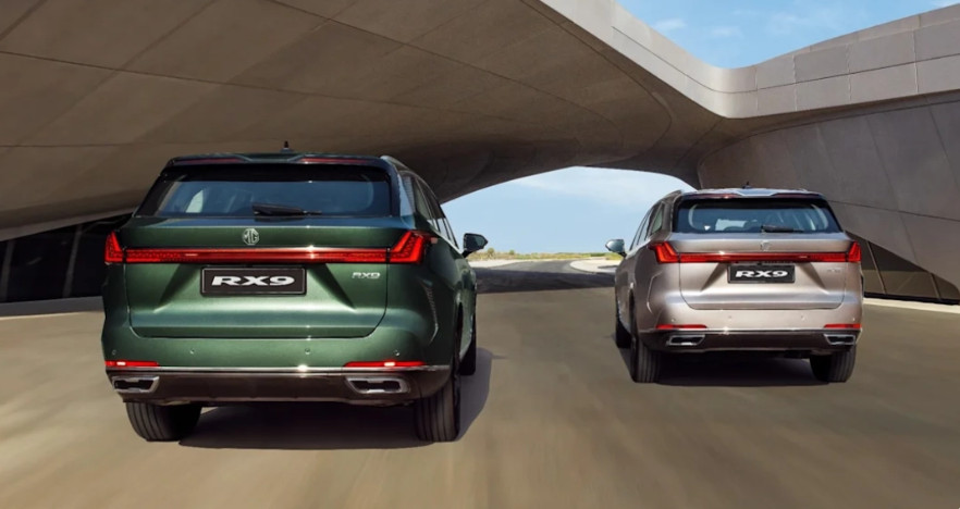 Duet SUV dan Sedan Performa MG Tampil Menggoda MG RX9 merangsek segmen SUV mewah
