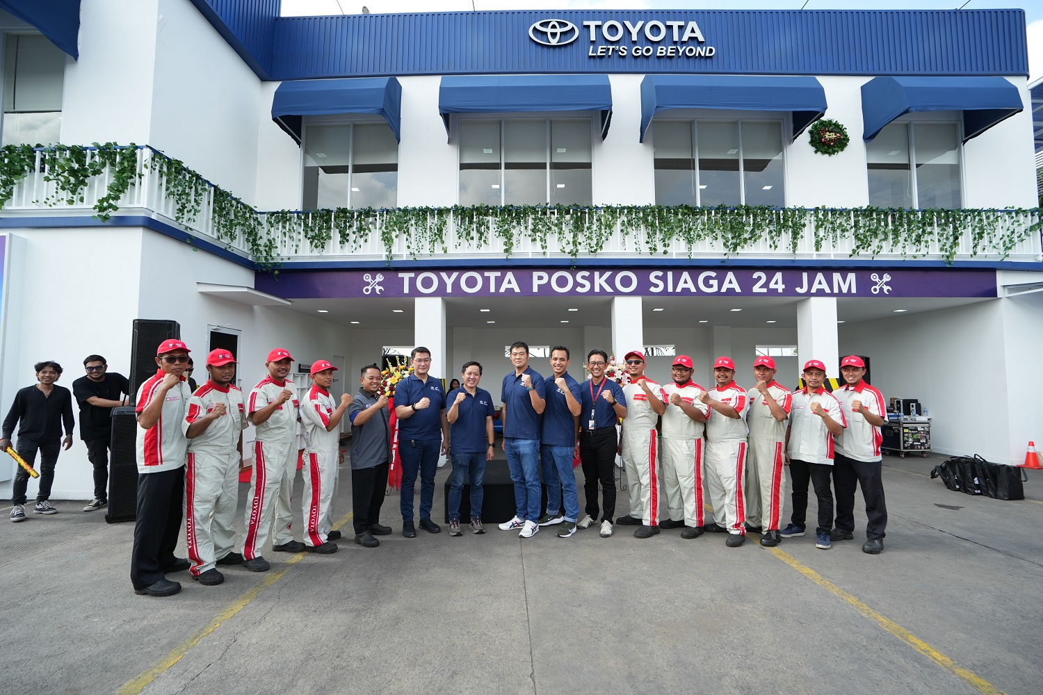 Toyota Posko Siaga hadir di total 5 titik pelayanan