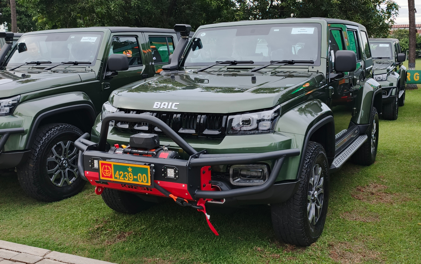 22 Unit BAIC BJ40 Plus Jadi Kendaraan Dinas TNI AD baic bj40 plus tni ad 3