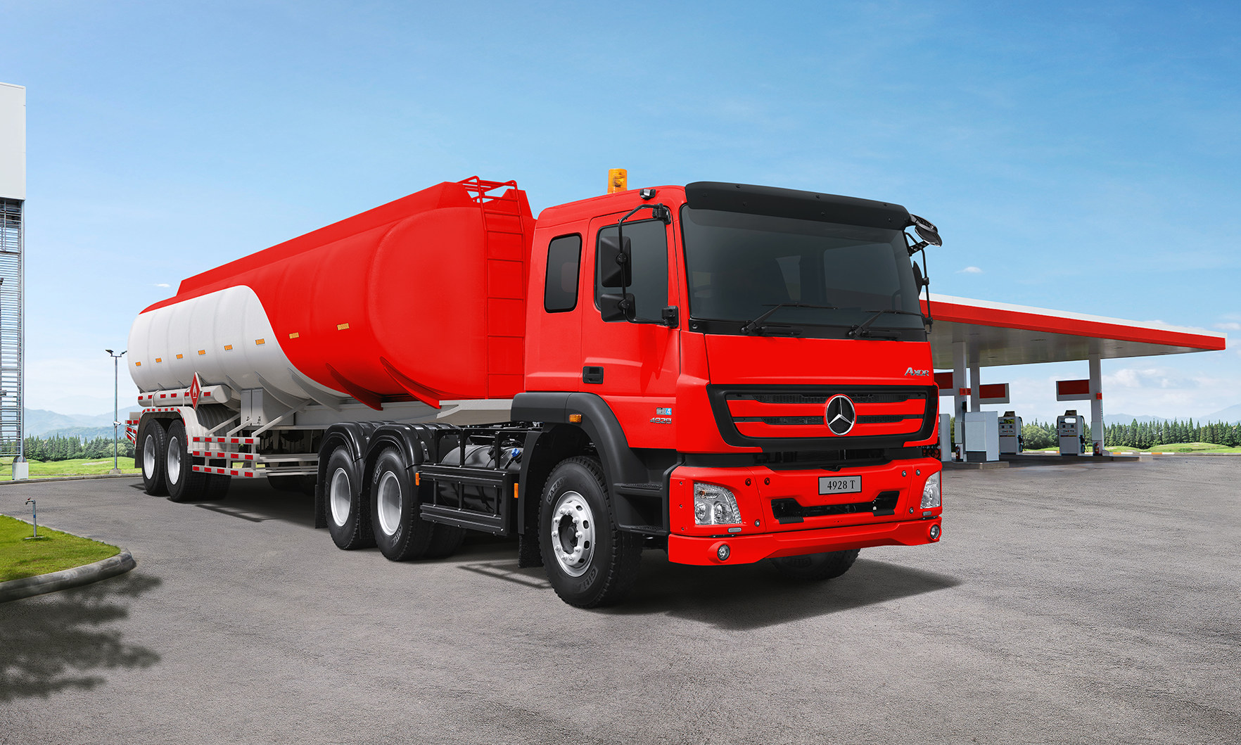 Mercedes Benz Axor 4928 T 6x4 1