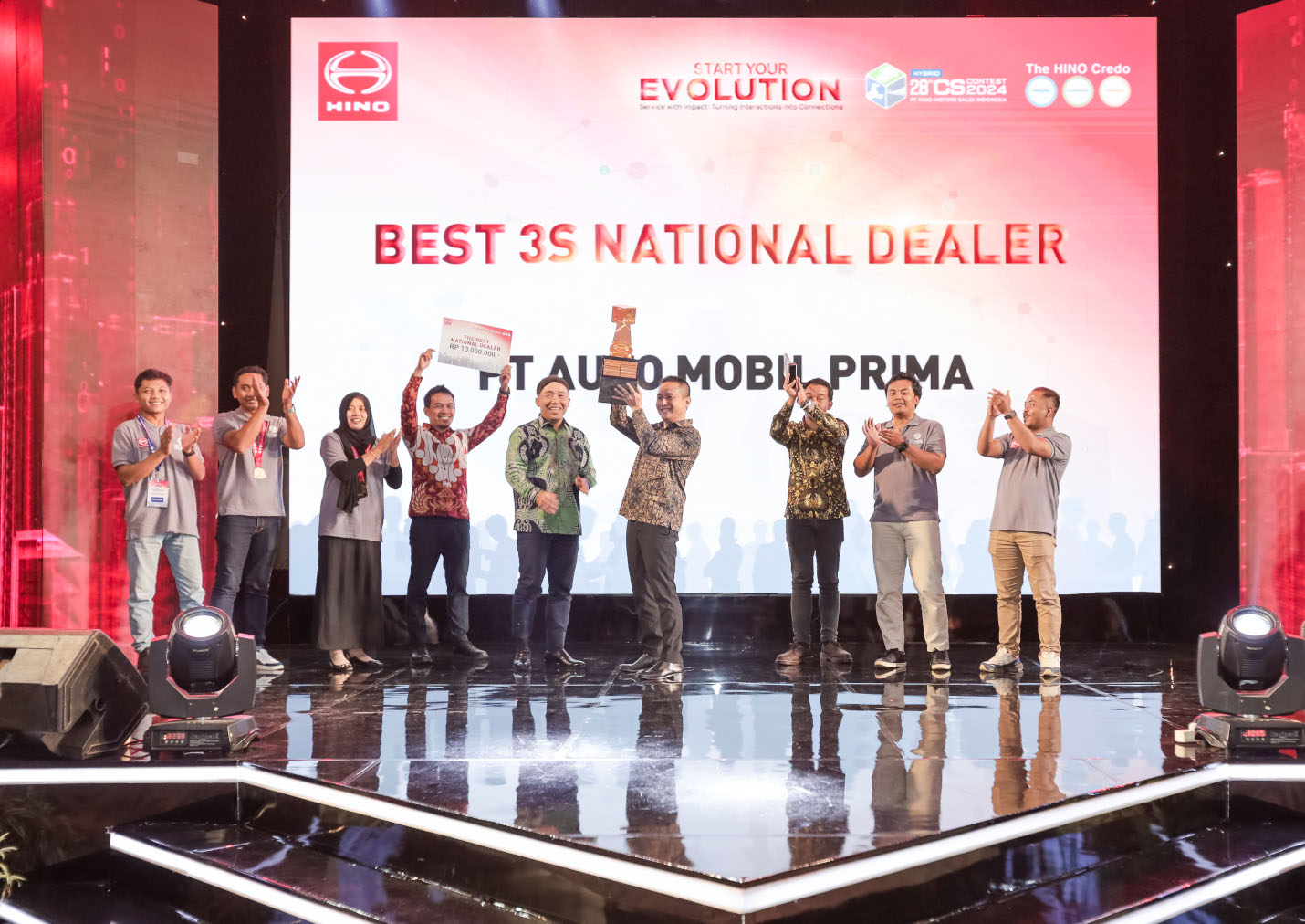 Dealer Kalimantan Tengah juara Customer Satisfaction Contest