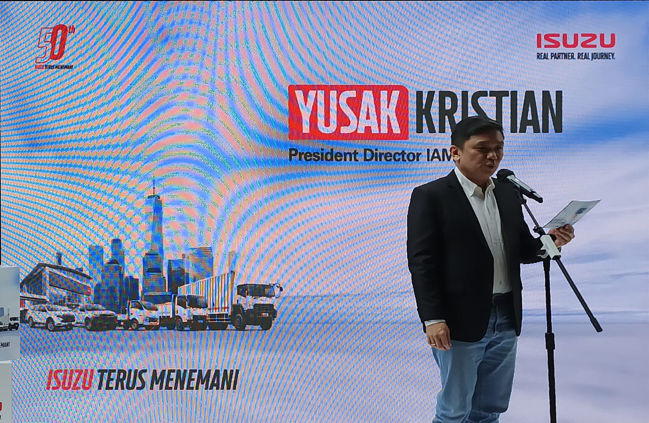 Sambutan Yusak Kristian Solaeman selaku President Director PT IAMI 