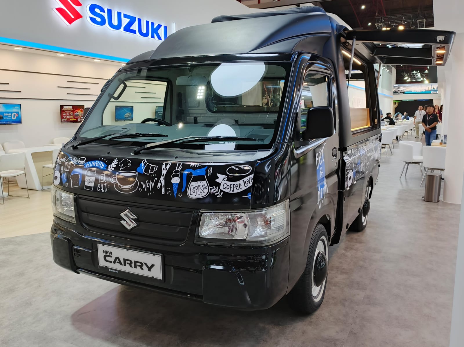 Suzuki New Carry Pick up bisa jadi mobil toko