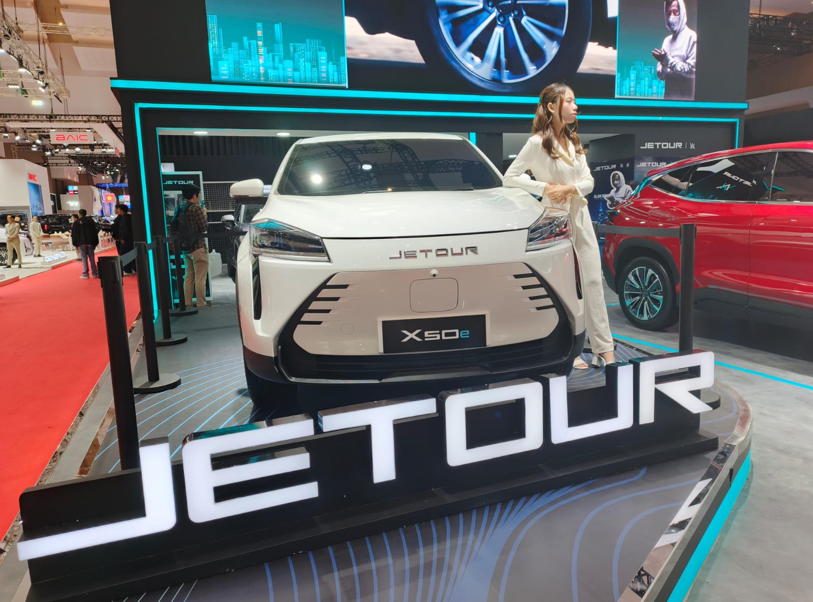 JETOUR X50e bakal menjadi mobil listrik pertama JETOUR di Indonesia