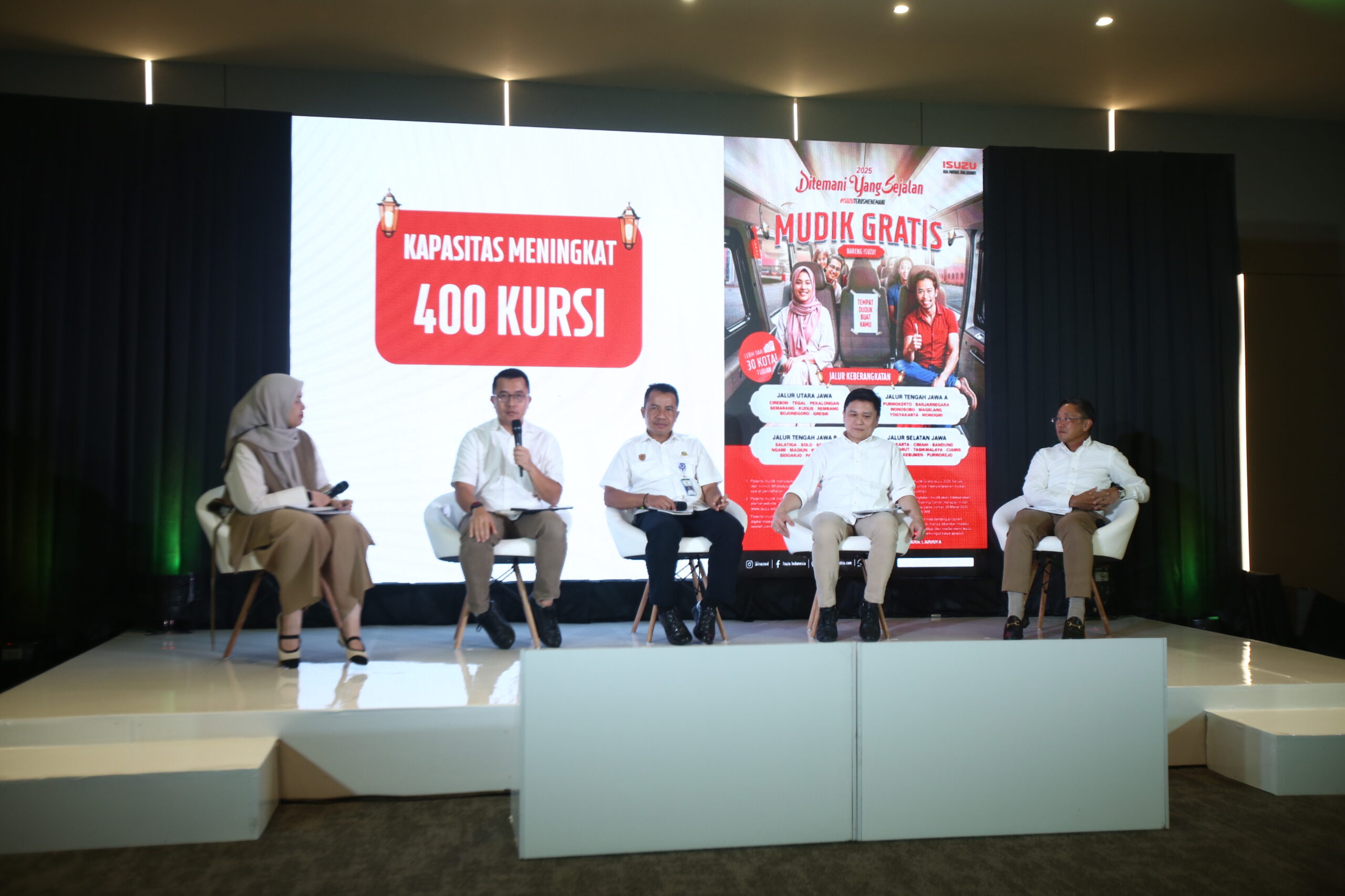 Program Isuzu Mudik Gratis 2025 didukung Kementerian Perhubungan