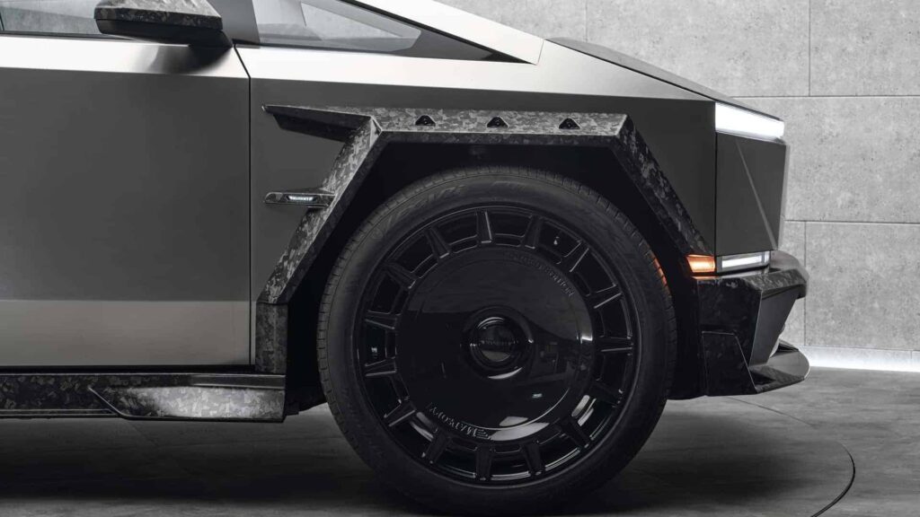 mansory transforms the tesla cybertruck 2