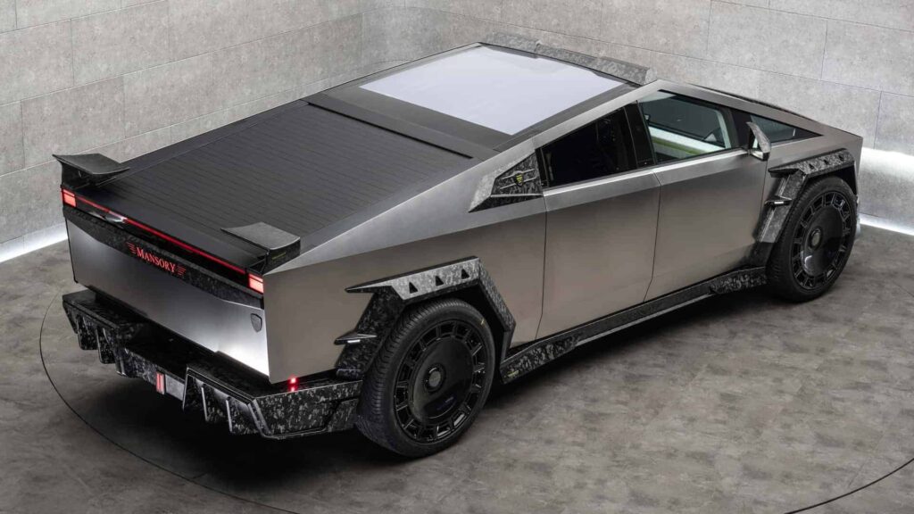 mansory transforms the tesla cybertruck 5