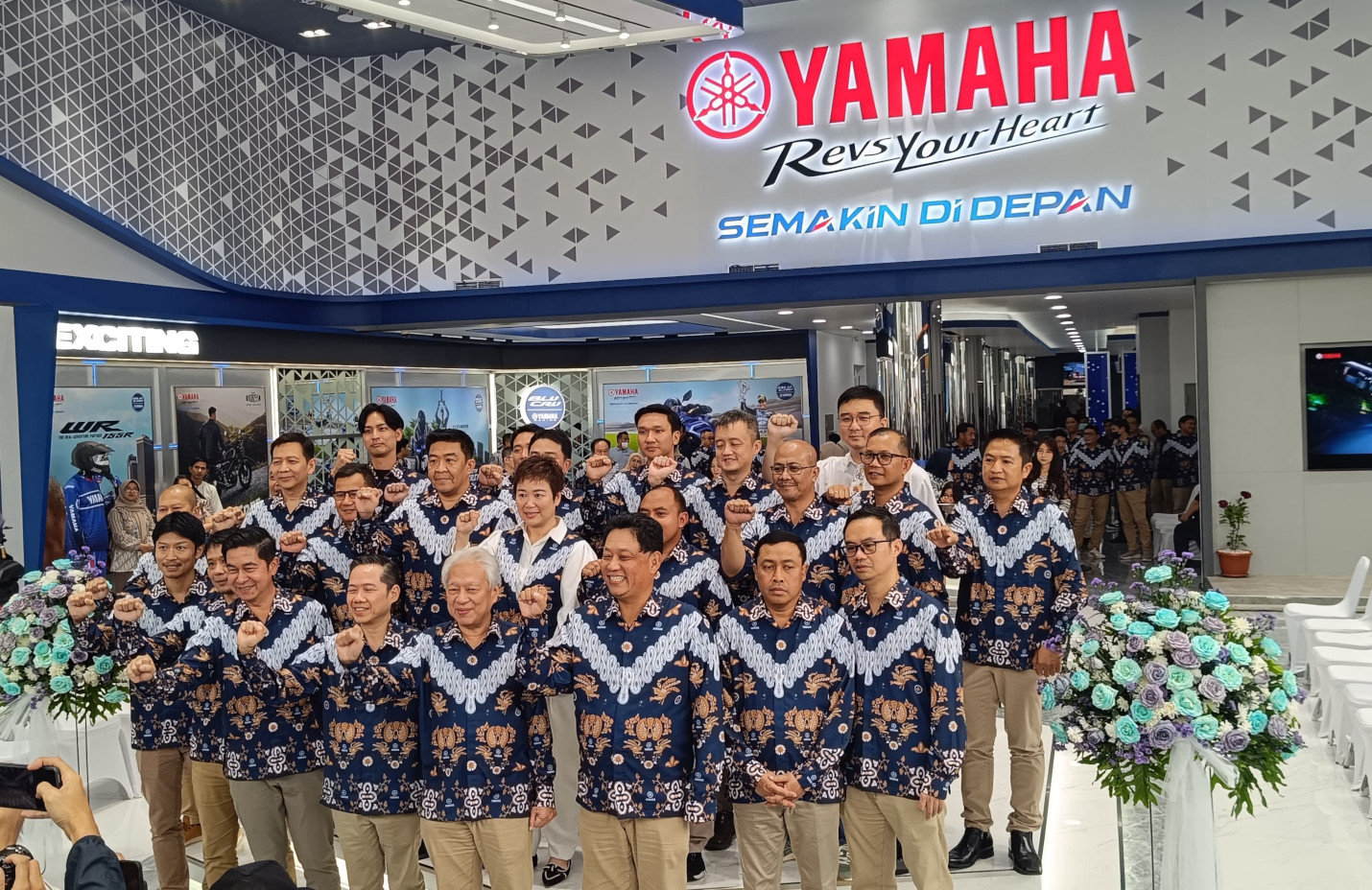 Peresmian Yamaha Flagship Shop Bandung yang kini lebih premium