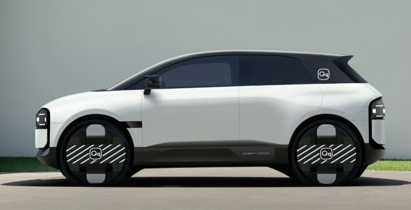 Chery QQ Lahir Kembali, Wujud Asli Akan Diperkenalkan di Shanghai Auto Show Mobil konsep Chery QQ mengedepankan aura futuristik