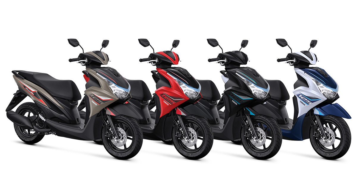 Ragam warna FreeGo 125 versi Standard tetap dipertahankan