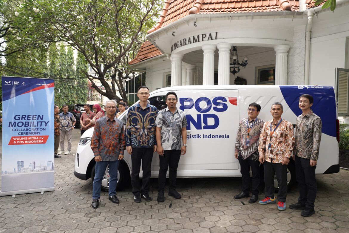 Wuling Mitra EV Blind Van Jadi Kendaraan Operasional PT Pos Indonesia