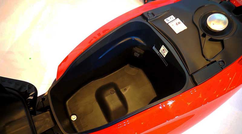 Ruang penyimpanan hingga 14L