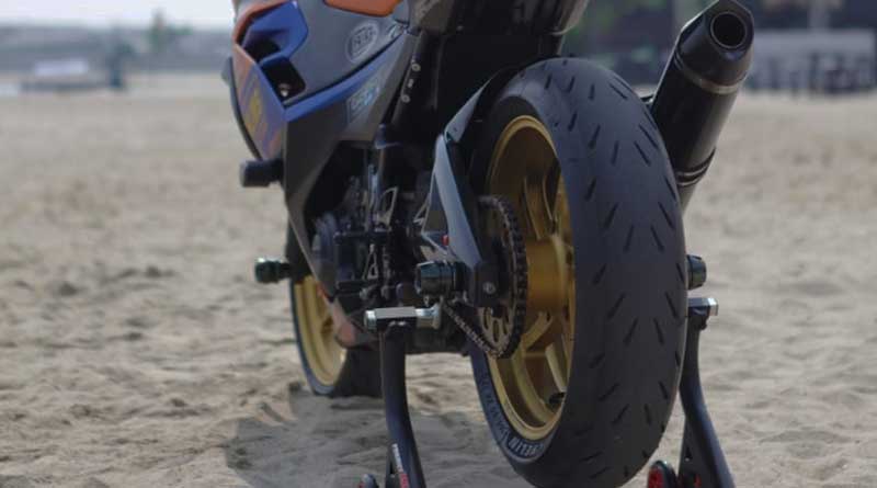 Kaki-kakinya diubah mirip MotoGP