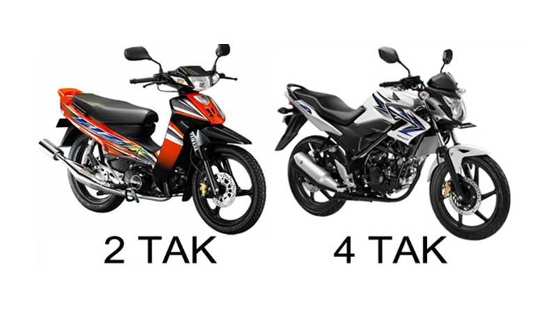 perbedaan motor 2 tak dan 4 tak