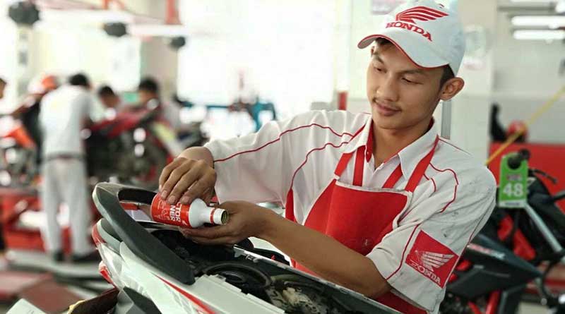 biaya perbaikan motor terendam banjir