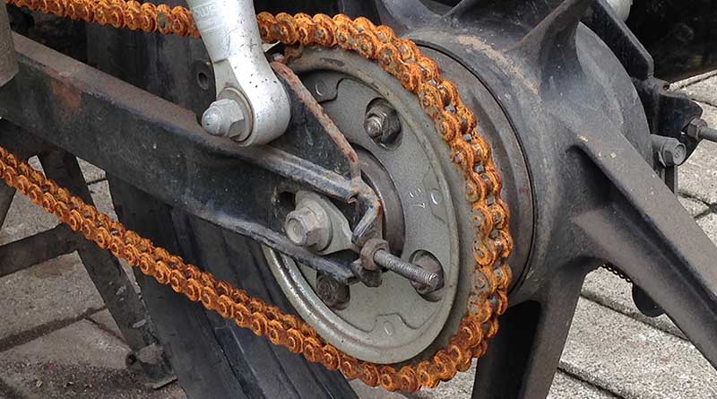 rantai motor berisik