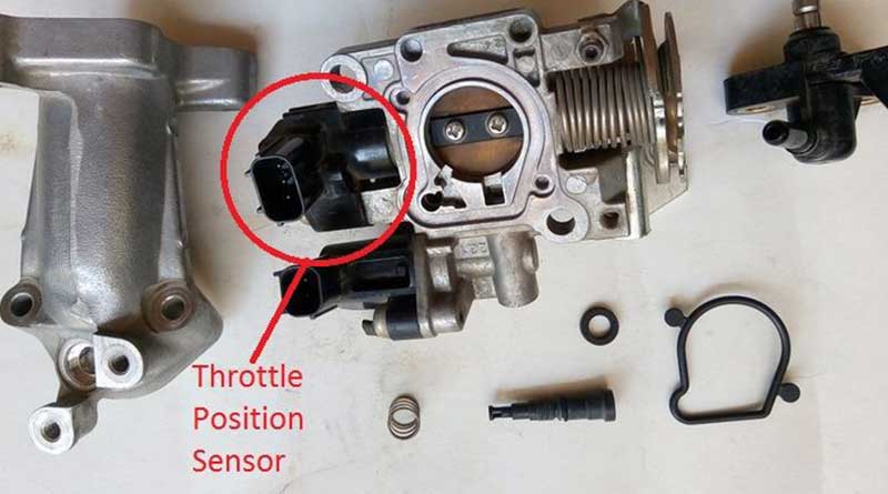 Motor Mogok Throttle Position Sensor (TPS)