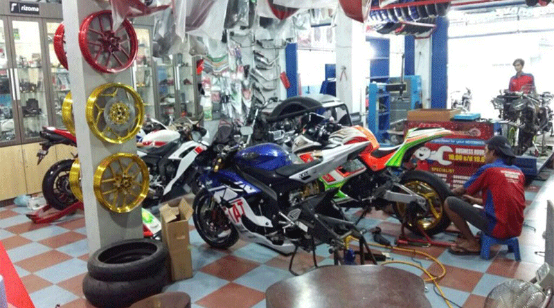 Bengkel Motor Modifikasi