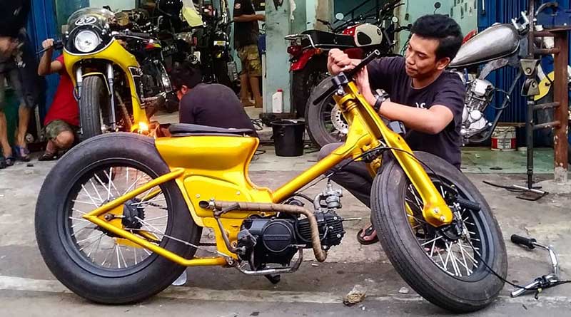 Bengkel Modifikasi Motor Klasik
