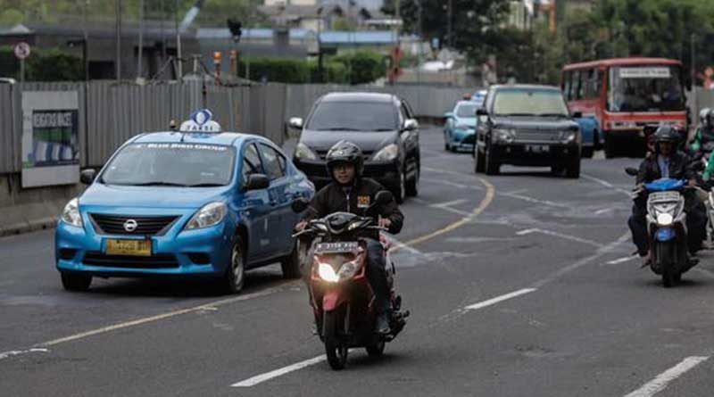 Jaket Motor Harian Melindungi tubuh dari polusi jalanan