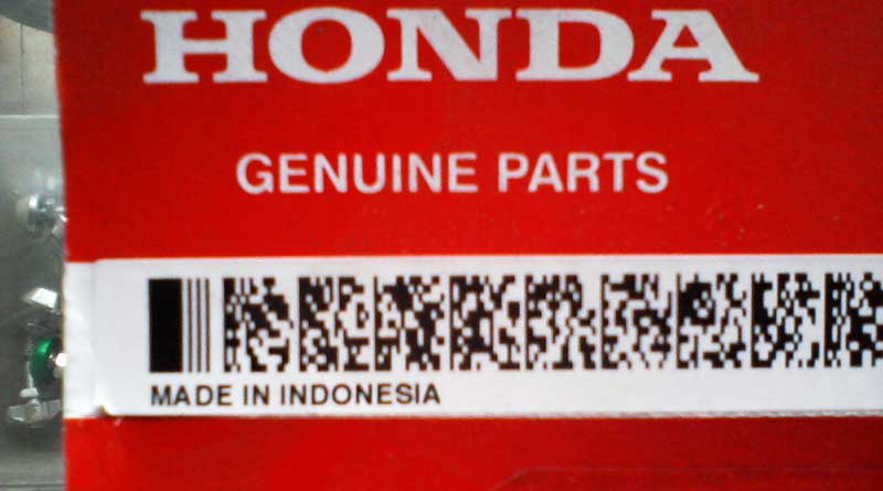 Suku Cadang Honda Genuine Parts