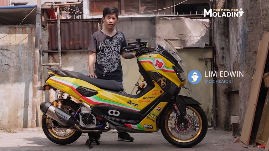 yamaha nmax modif touring