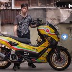 Modifikasi Yamaha NMAX Tema Lamborghini Ala Lim Edwin