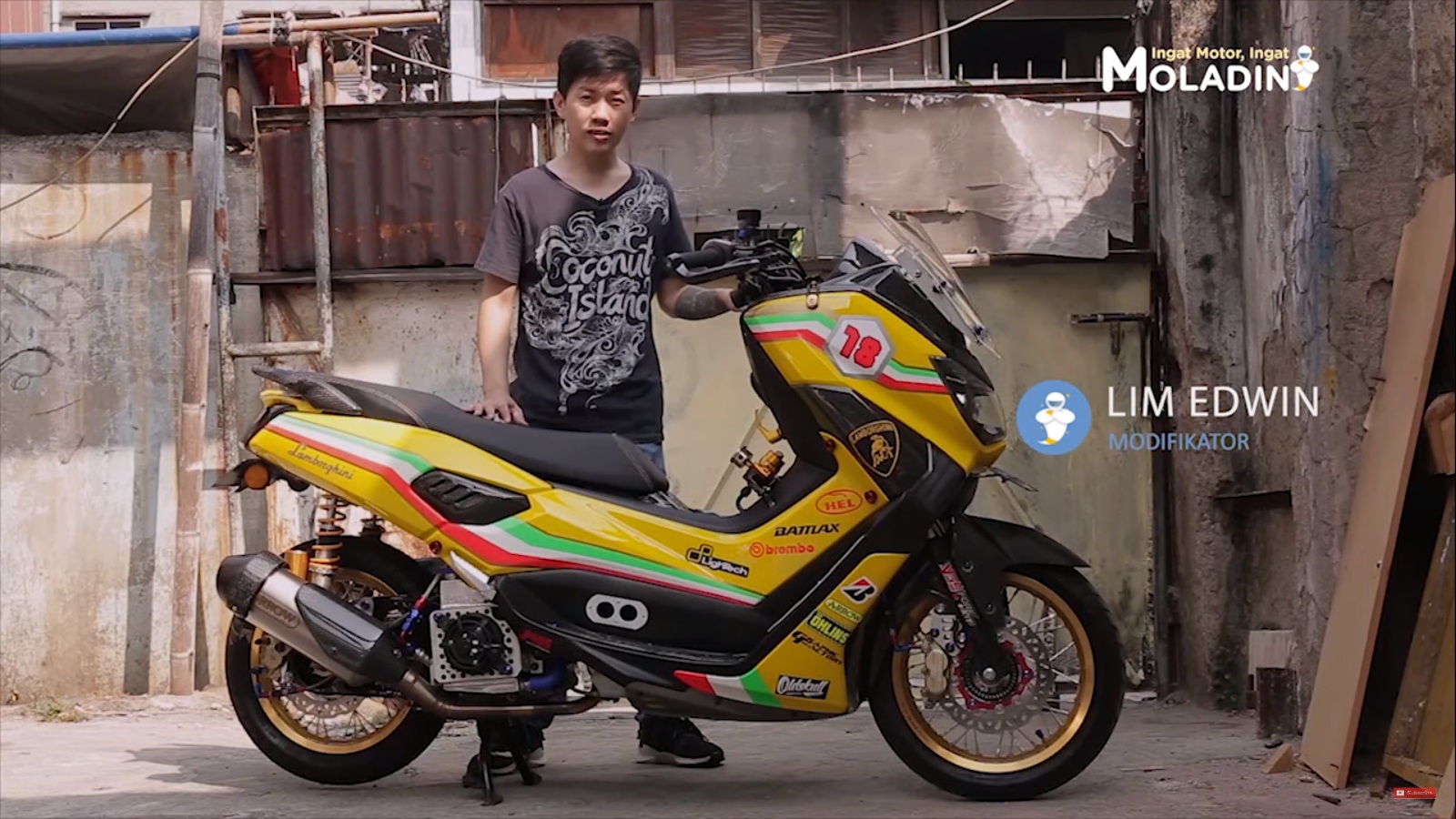 5 Inspirasi Yamaha Nmax Modif Touring, Tampil Beda yamaha nmax modif touring