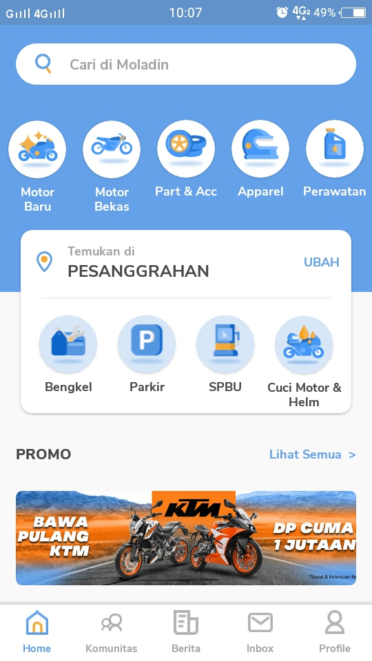 Baca Berita Motor di Moladin Kini Lebih User Friendly, Lho! Berita aplikasi moladin