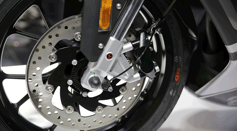 Suspensi depan Up Side Down