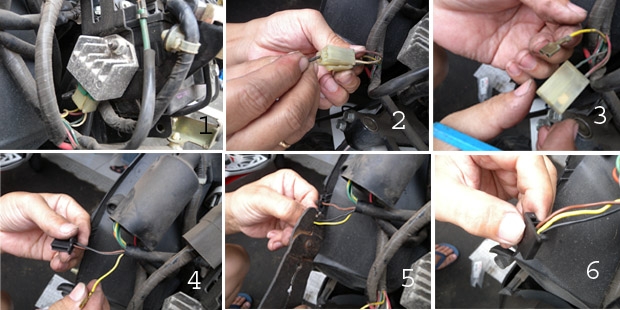 Cara Pasang HID Motor