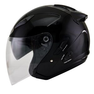 KYT Hellcat Plain Black