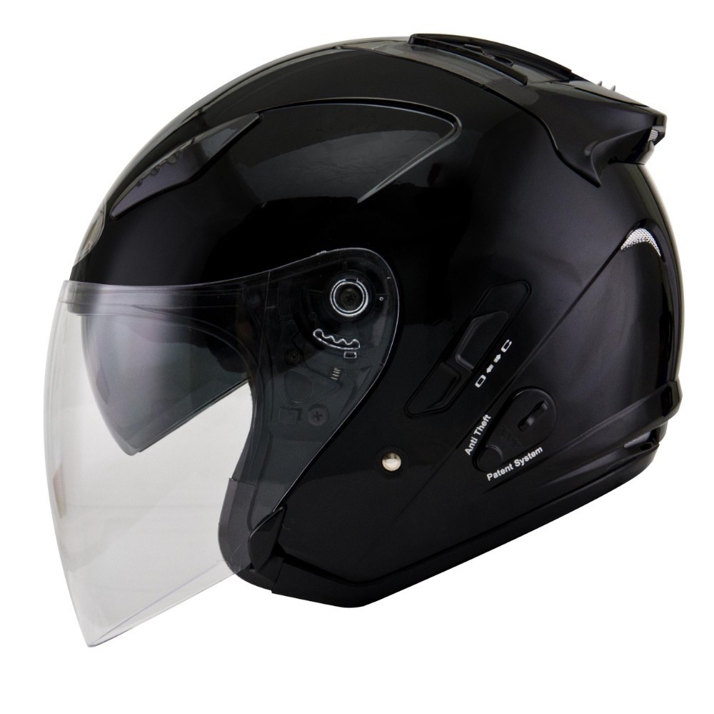 KYT Hellcat Plain Black