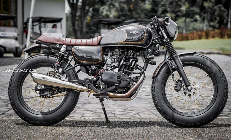 Modifikasi W175 ala Cafe