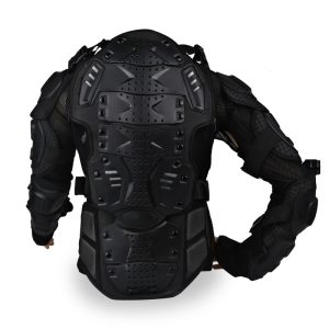 jaket dengan pelindung dada