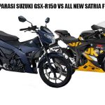 Komparasi Suzuki GSX-R150 vs All New Satria F150, Pilih Mana?