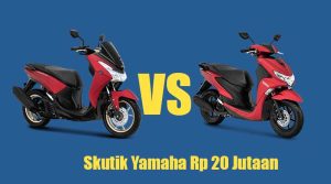 Skutik Rp 20 Jutaan, Pilih Yamaha Lexi atau Freego?