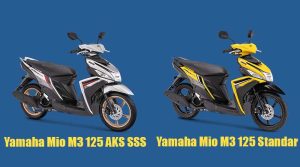 Beda Varian Yamaha Mio M3 125: Standar dan AKS SSS
