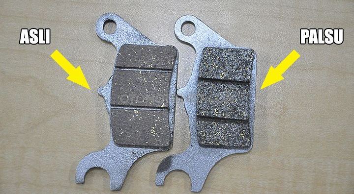 Kampas Rem Ori Dan Palsu