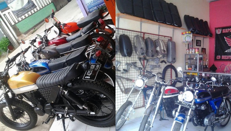 spare part motor retro