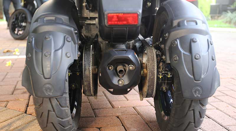 Spesifikasi Skuter Qooder, Pertama di Indonesia 3 13