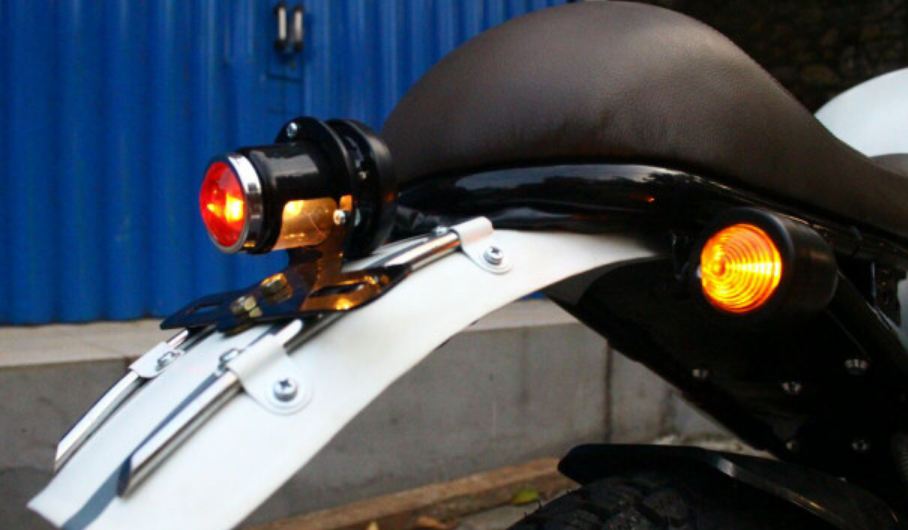 Modifikasi Vixion Cafe Racer, Lebih Ganteng dari Yamaha XSR155 Bagian belakang