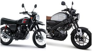 Yamaha XSR155 Vs Kawasaki W175TR, Pilih yang Mana?
