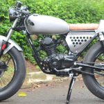 Modifikasi GL 100 Cafe Racer Ini Bikin Kamu Ngiler
