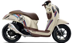 Modifikasi Honda Scoopy, Kombinasi Modern dan Klasik