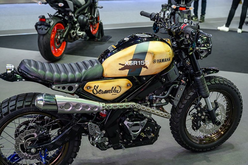 modifikasi yamaha xsr155 scrambler