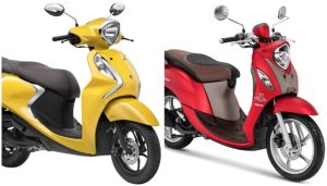 5 Perbedaan Yamaha Fino Vs Fascino 125, Skutik Retro Beda Negara!